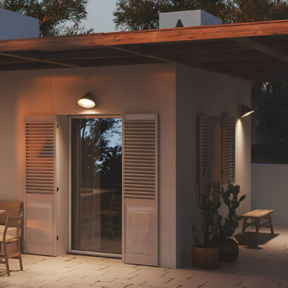 Solar Waterproof Modern Minimalist Bell LED Outdoor Wall Sconces