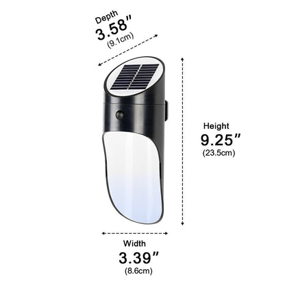 Solar Waterproof Modern Sensor Mode Outdoor Porch LED Wall Lights