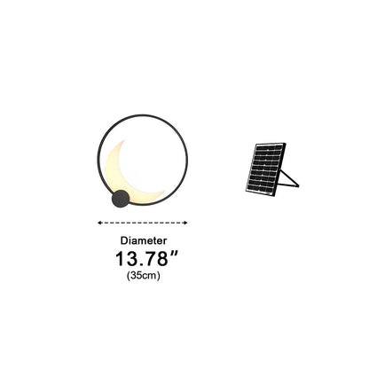 Waterproof Moon Outdoor Wall Sconces
