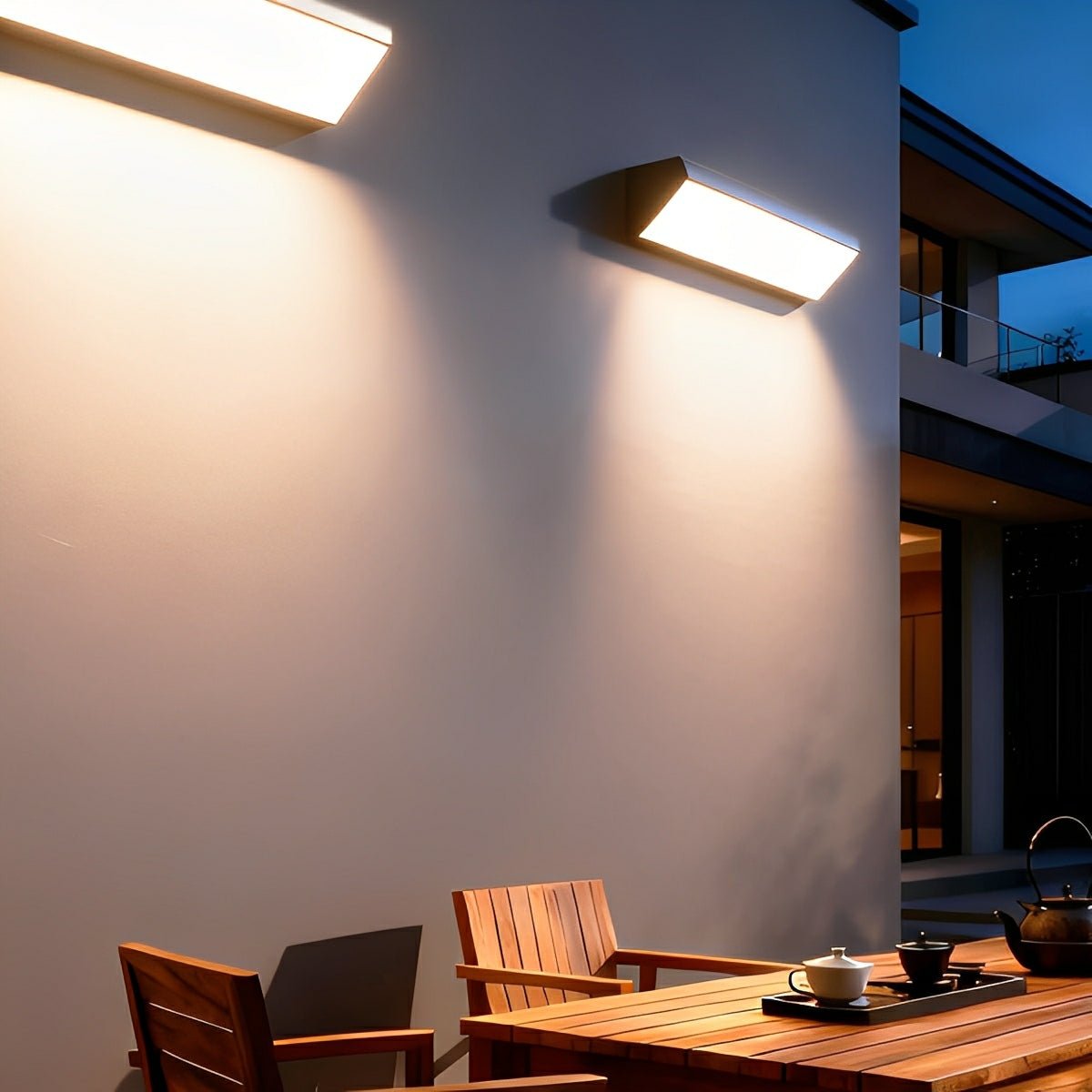 Solar Waterproof Outdoor LED Strip Lights Porch Light Exterior Wall Lights - Flare Shack