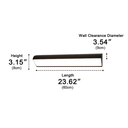 Solar Waterproof Outdoor LED Strip Lights Porch Light Exterior Wall Lights