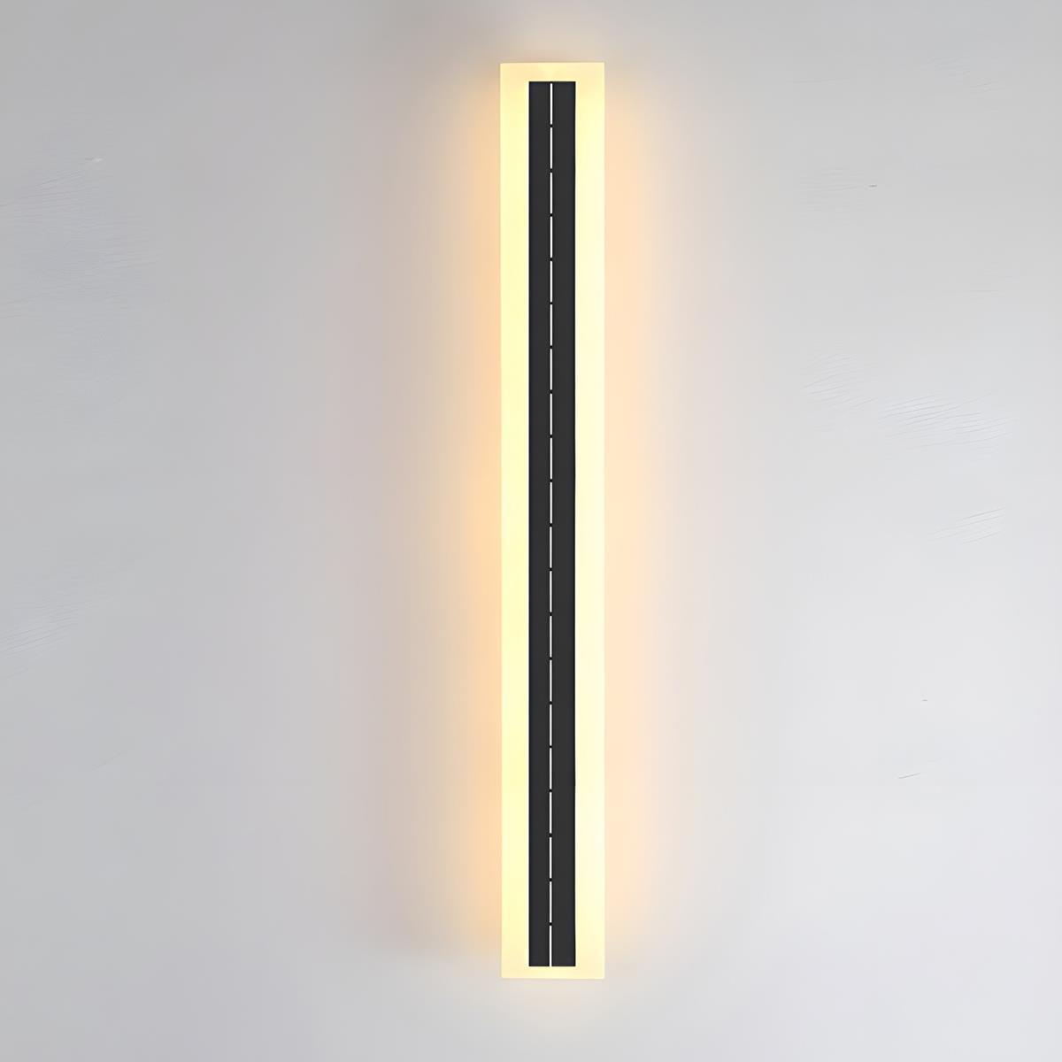 Solar Waterproof Outdoor LED Strip Porch Light Exterior Wall Lights