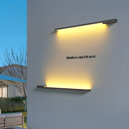 Waterproof Outdoor Long Light Strip LED Exterior Wall Lights