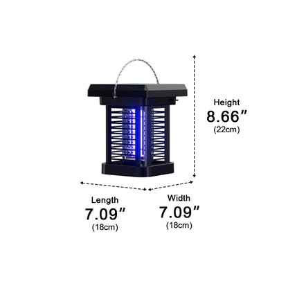 Solar Waterproof Outdoor Mosquito Bug Zapper Killer LED Hanging Lantern Lights