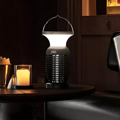 Solar Waterproof Outdoor Mosquito Bug Zapper Killer LED Hanging Lantern Lights