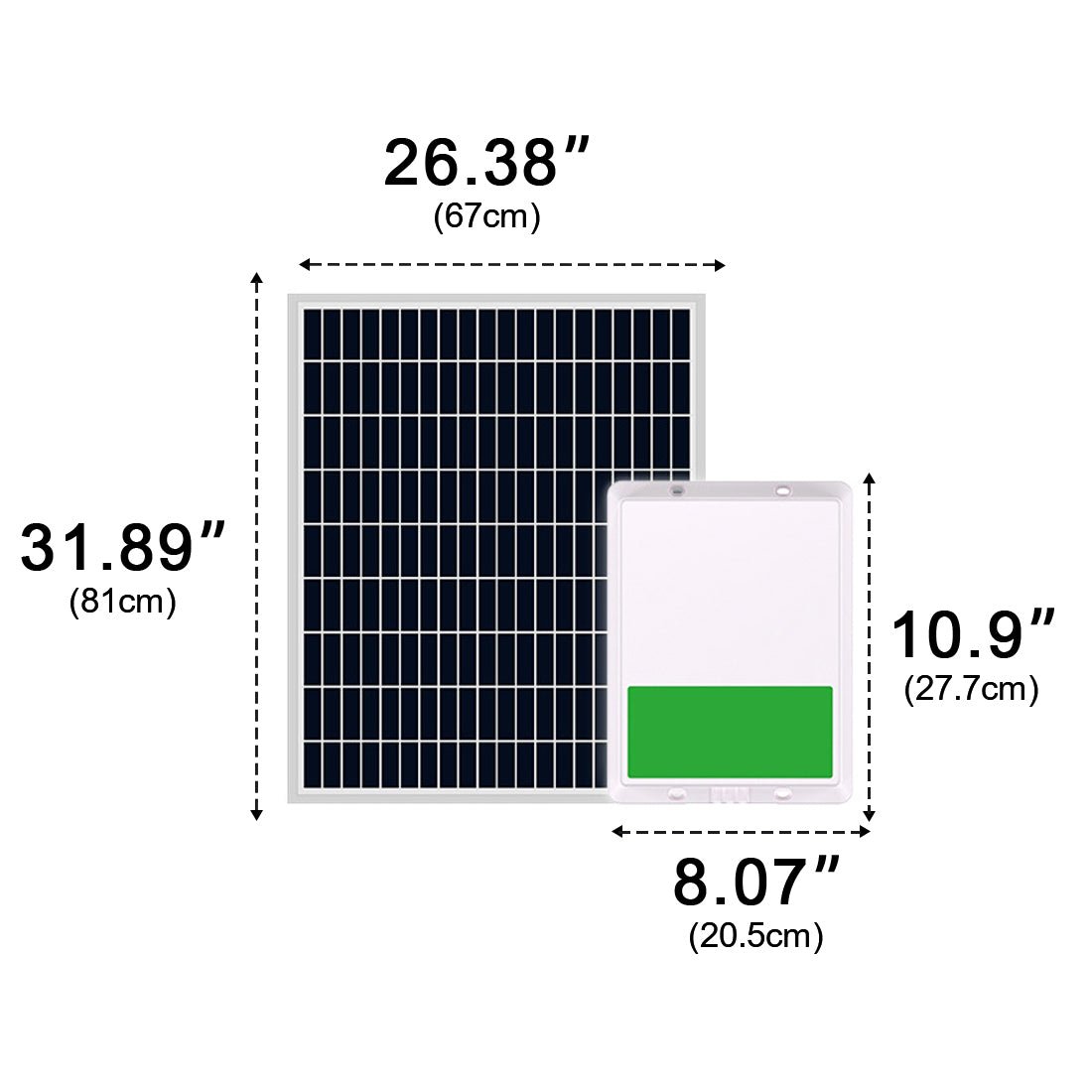 Solar Waterproof Outdoor Recessed LED Linear Light DIY 33ft - Flare Shack