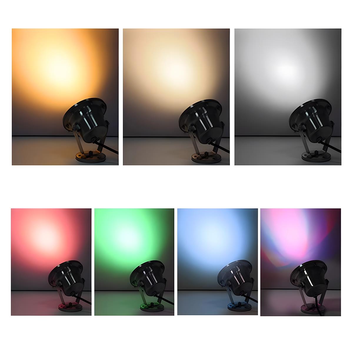 Solar Waterproof Outdoor  Submersible Spot Lights Underwater