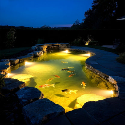 Solar Waterproof Outdoor Submersible Spot Lights Underwater - Flare Shack