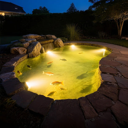 Solar Waterproof Outdoor Submersible Spot Lights Underwater - Flare Shack