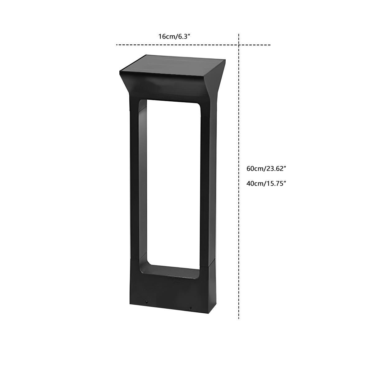 Waterproof Rectangular Frame LED Outdoor Landscape Lighting