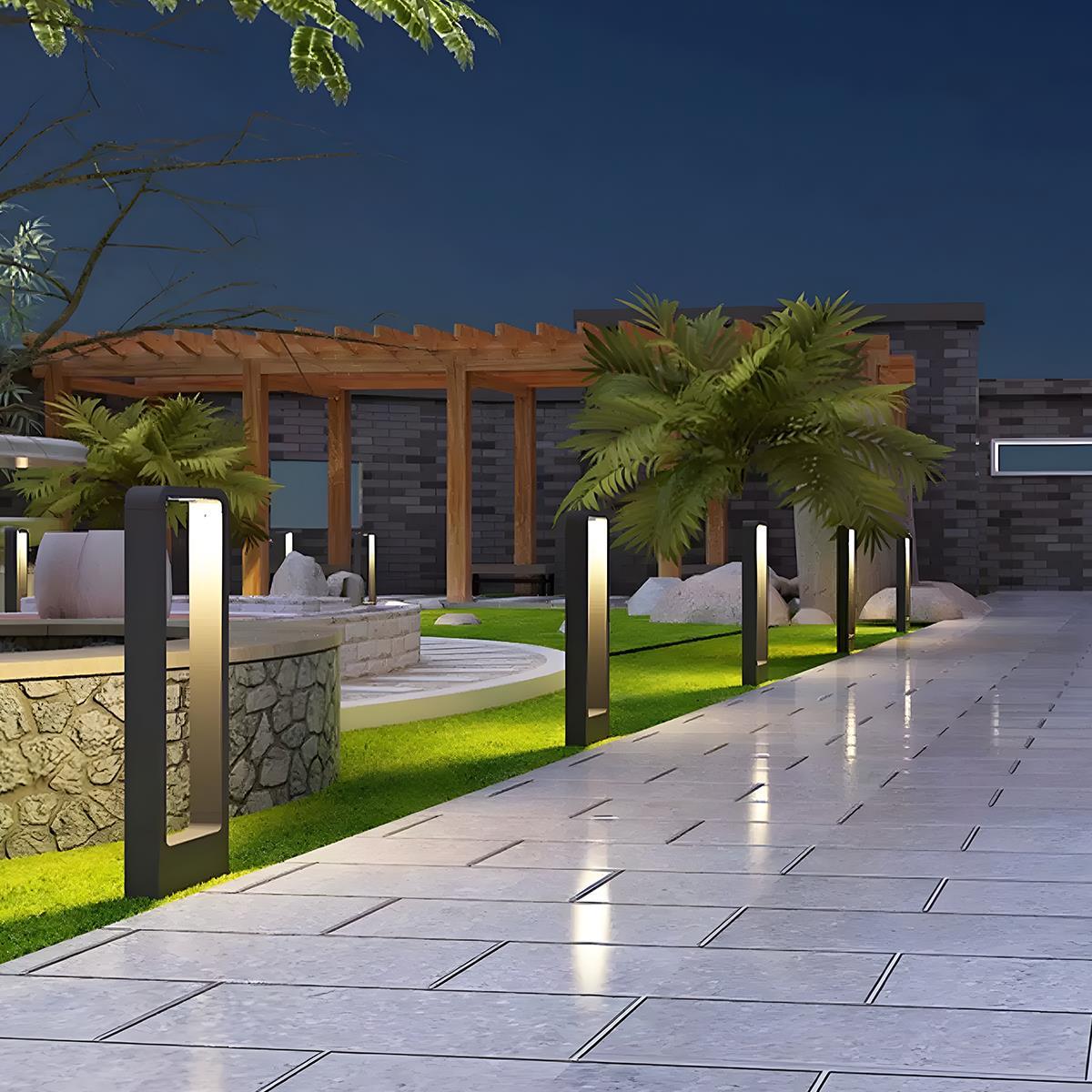 Waterproof Rectangular Frame LED Outdoor Landscape Lighting