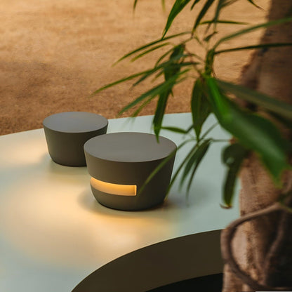 Solar Waterproof Round LED Outdoor Landscape Lighting - Flare Shack