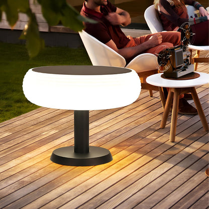 Solar Waterproof Round Removable LED Outdoor Post Lights - Free Installation - Flare Shack