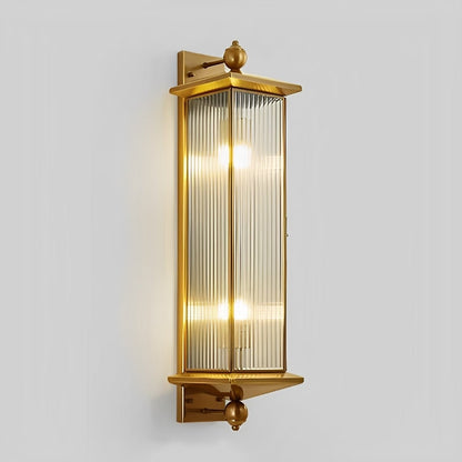 Waterproof Rustic Copper Outdoor LED Porch Wall Lights