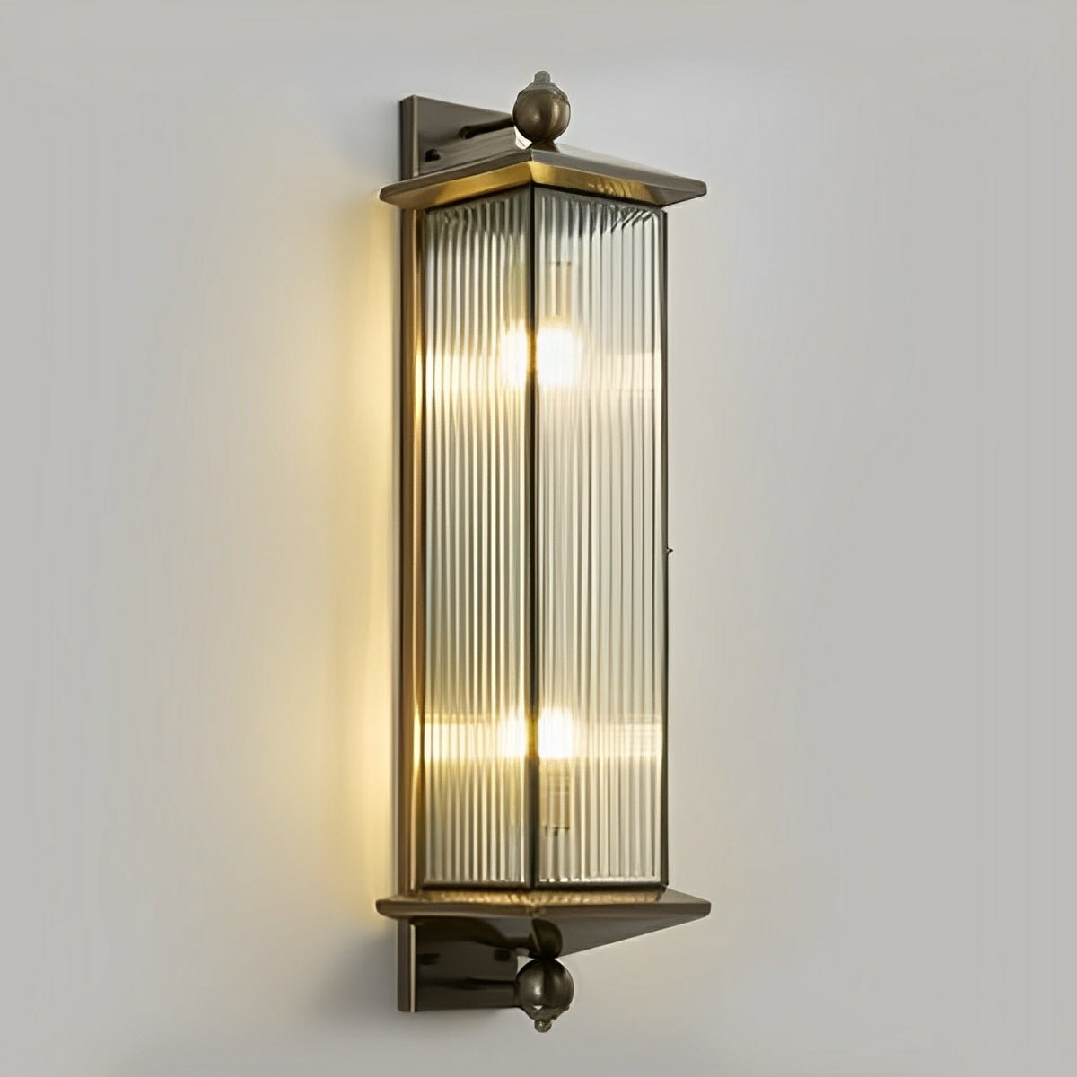 Waterproof Rustic Copper Outdoor LED Porch Wall Lights