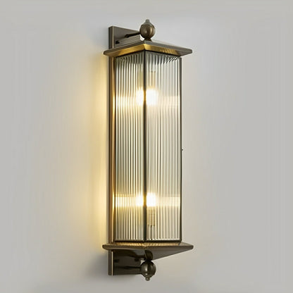 Waterproof Rustic Copper Outdoor LED Porch Wall Lights