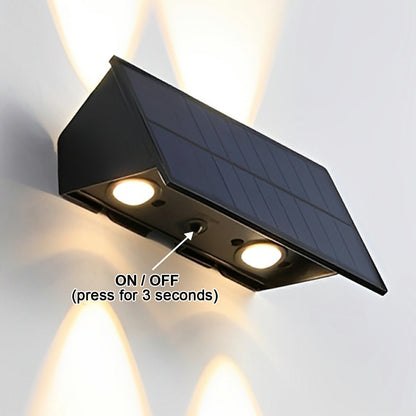 Solar Waterproof Up and Down LED Outdoor Wall Sconces