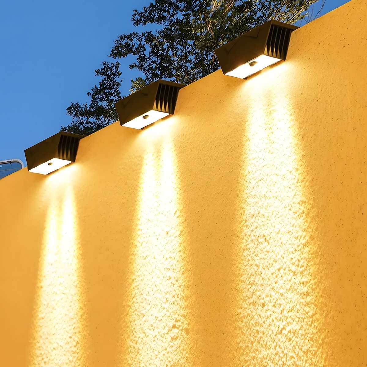 Solar Waterproof Up and Down LED Outdoor Wall Sconces - Flare Shack