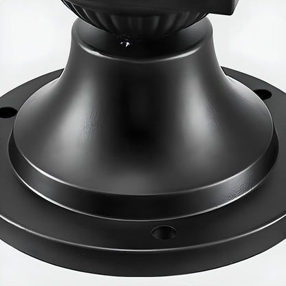 Solar Waterproof Water Wave Lampshade LED Outdoor Post Lights