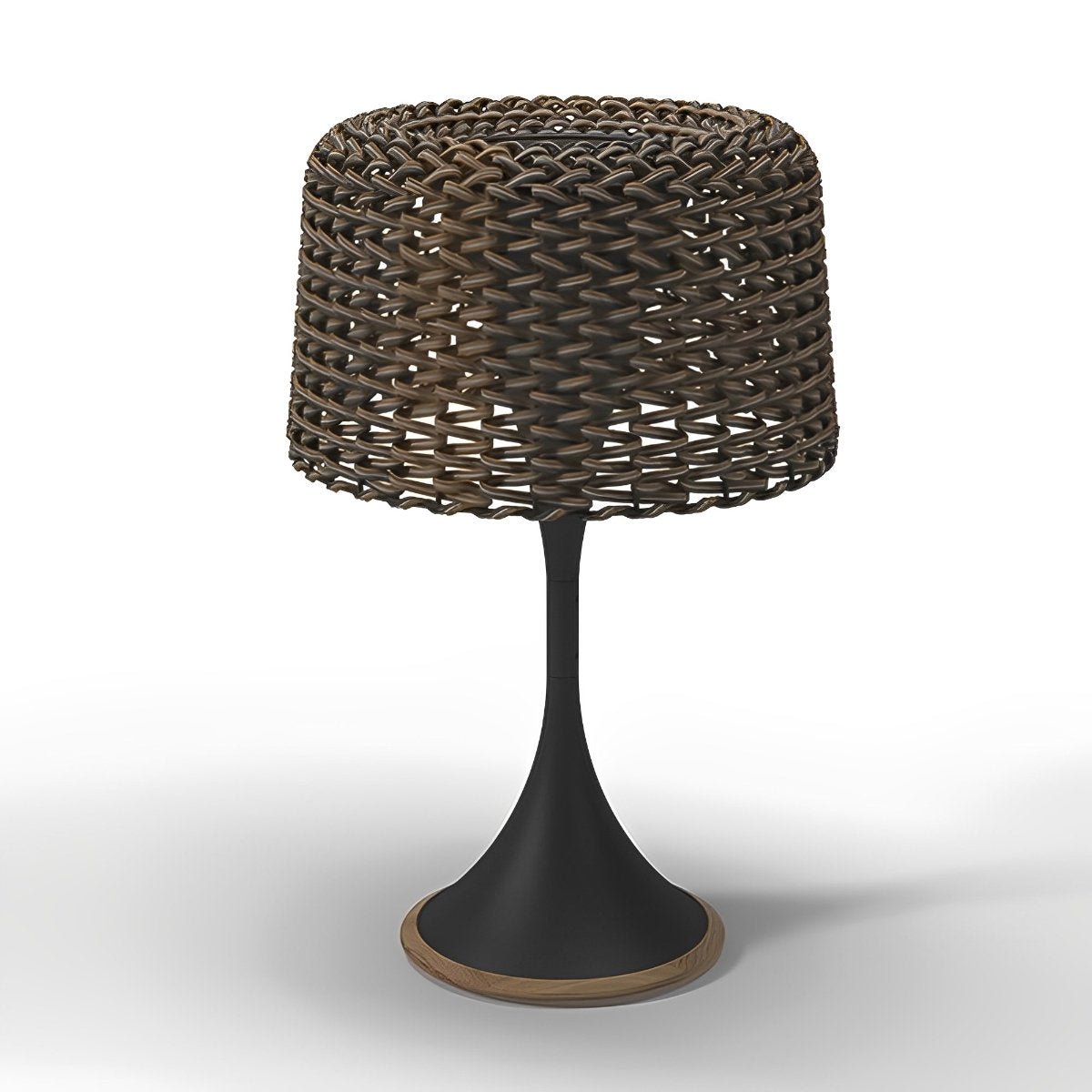 Waterproof Weave Shade LED Outdoor Floor Lamp