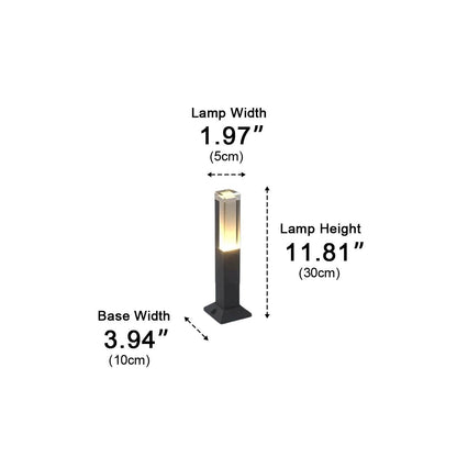 Square Column Modern LED Outdoor Pathway Lights