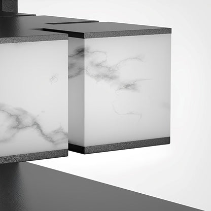 Square LED Waterproof Modern Outdoor Deck Lights Pillar Light Post Caps Lights