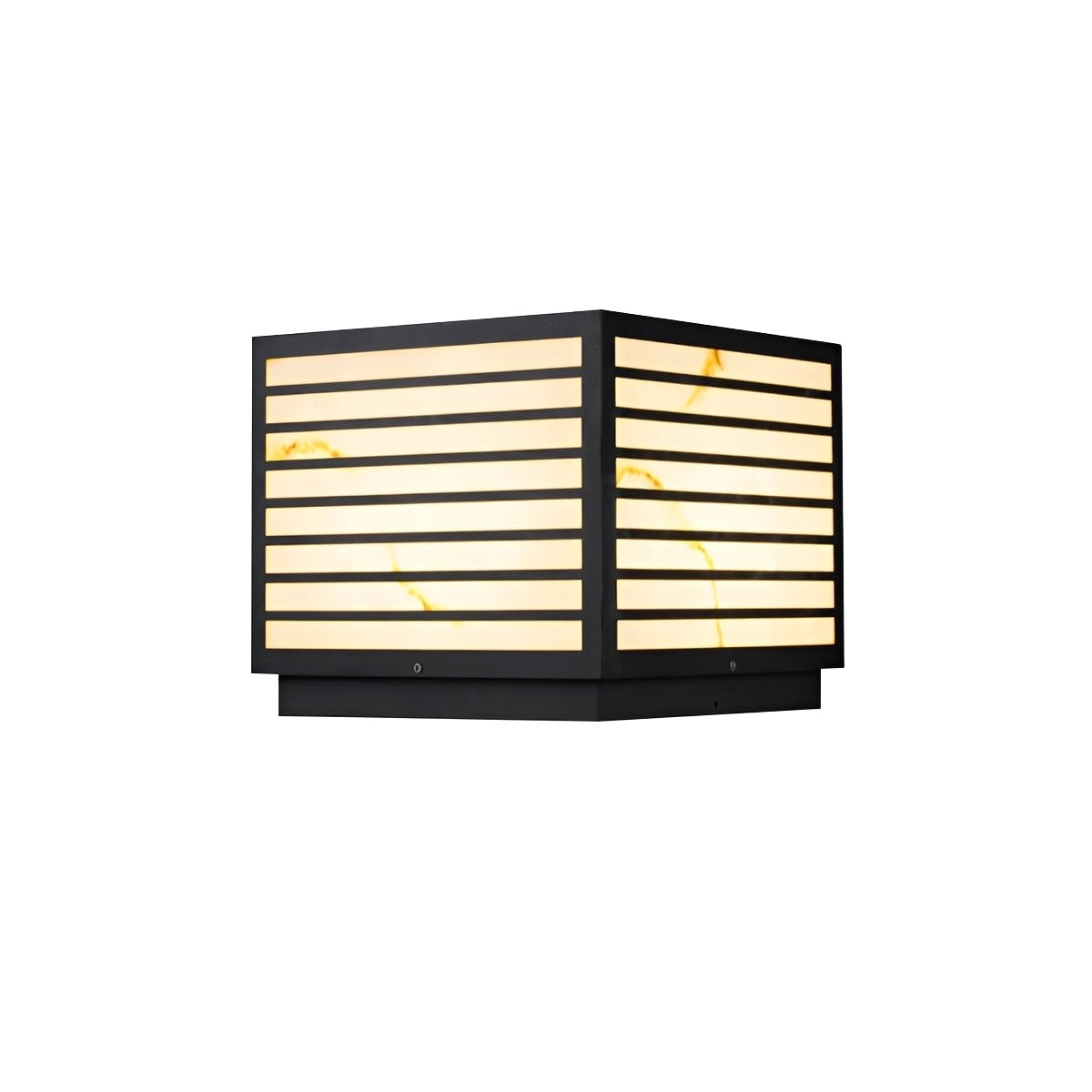 Square Waterproof LED Modern Outdoor Deck Post Lights