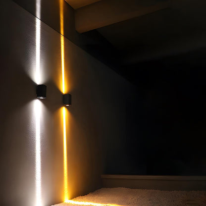 Square Waterproof Outdoor Up and Down LED Spot Lights Exterior Wall Washer Light