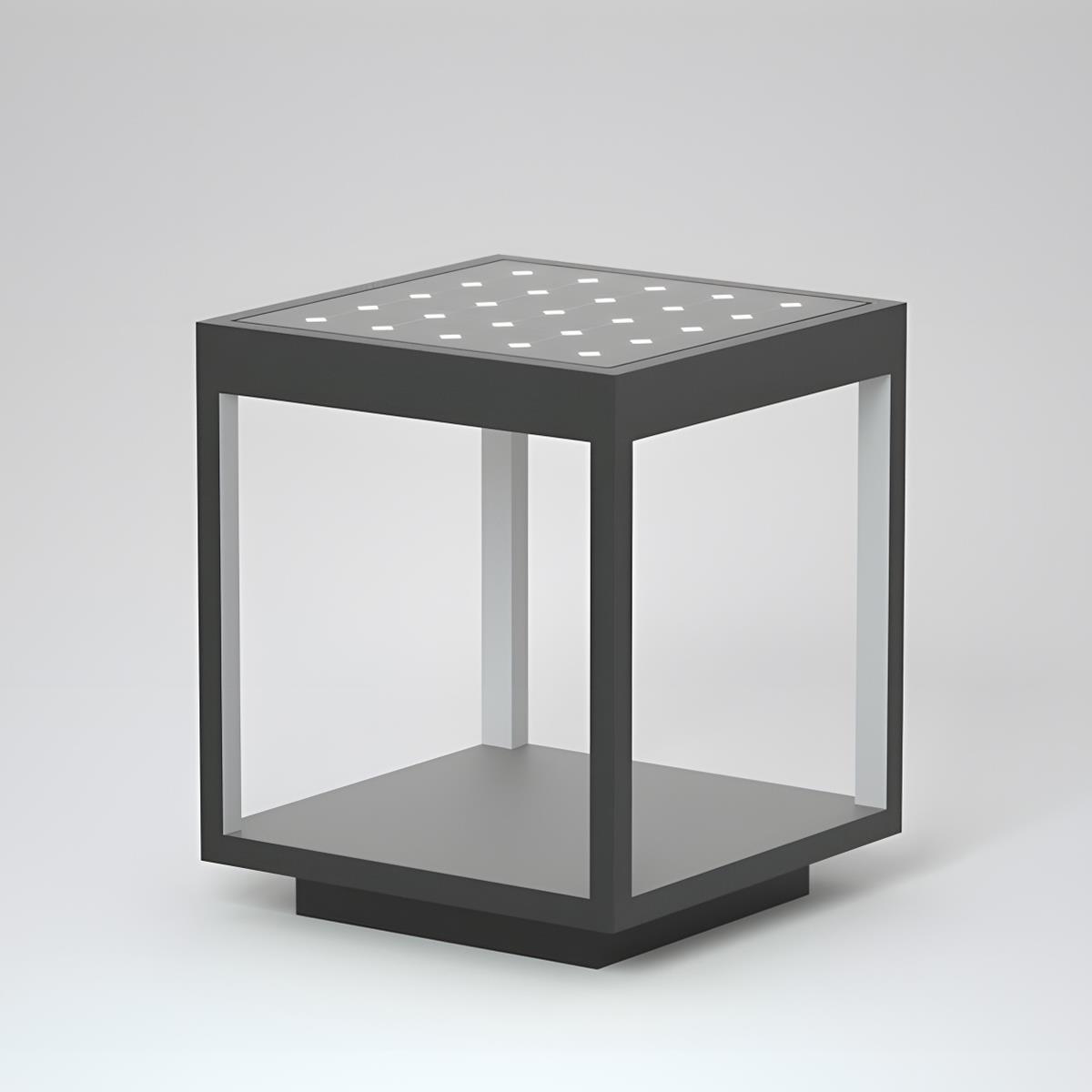 Stainless Steel Waterproof Square Hollow LED Outdoor Post Lights
