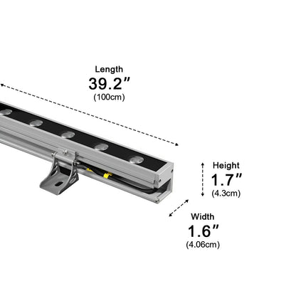Waterproof LED Wall Washer Light DC24V – Outdoor Architectural Facade Lighting
