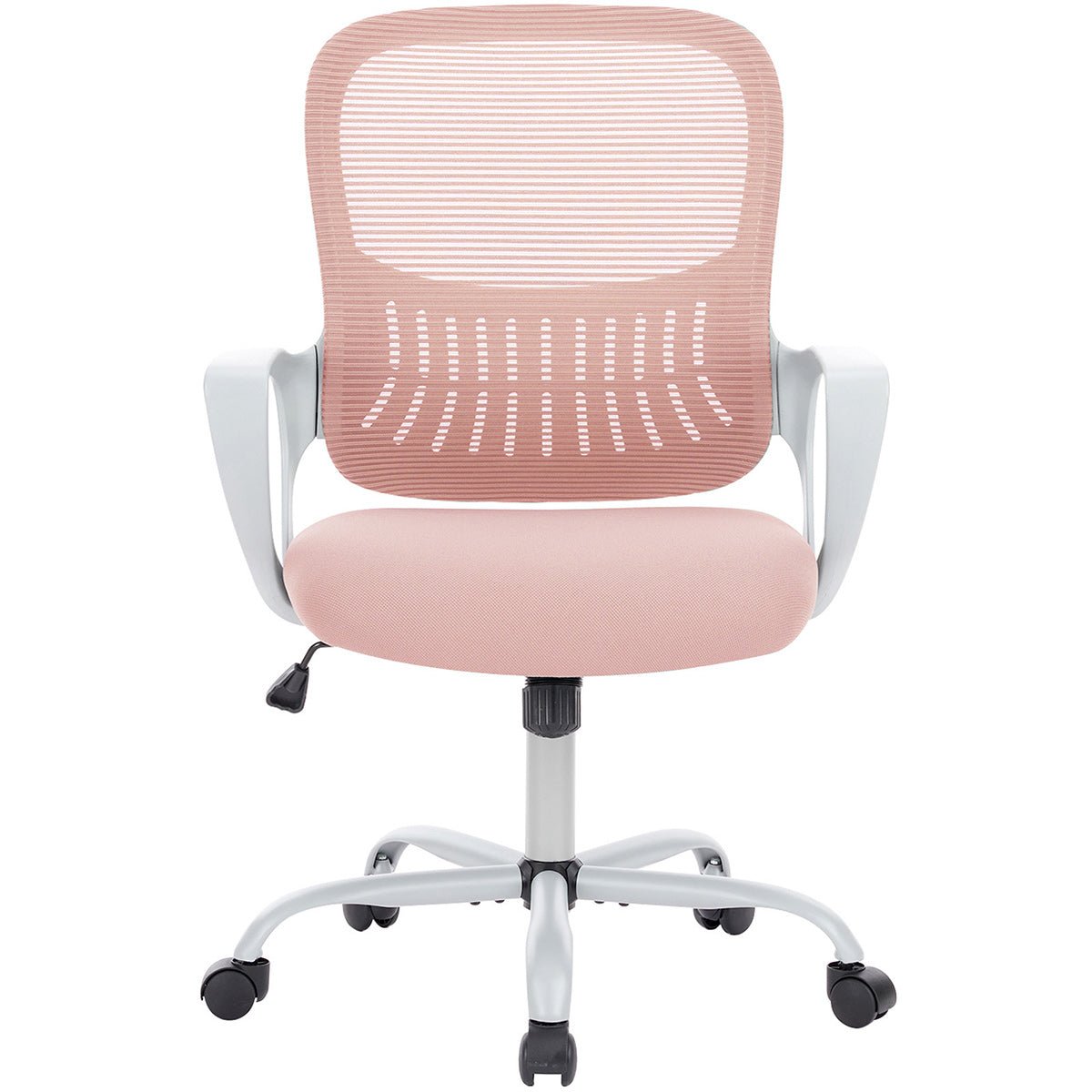 Tall 360 ° Rotatable Modern Ergonomic Office Chair with Armrest - Flare Shack