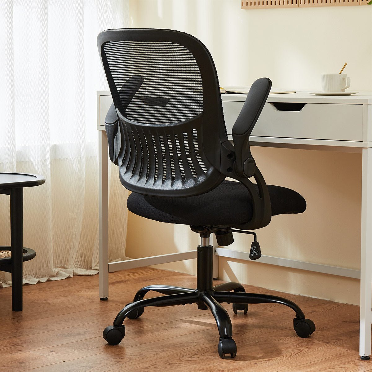 Tall 360 ° Rotatable Modern Ergonomic Office Chair with Armrest - Flare Shack