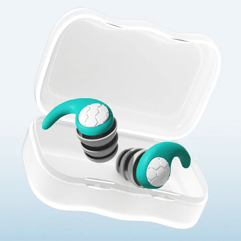 Noise Cancelling Silicone Earplugs Reusable Sleep Aid