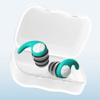 Noise Cancelling Silicone Earplugs Reusable Sleep Aid