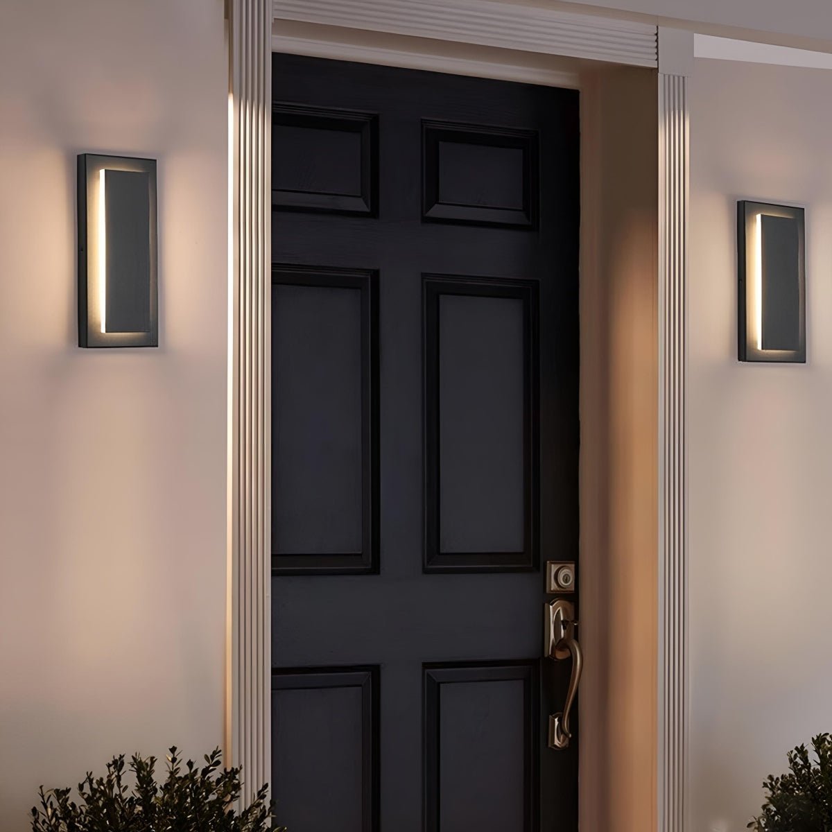 Thick Waterproof Modern LED Long Strip Outdoor Wall Porch Lights - Flare Shack