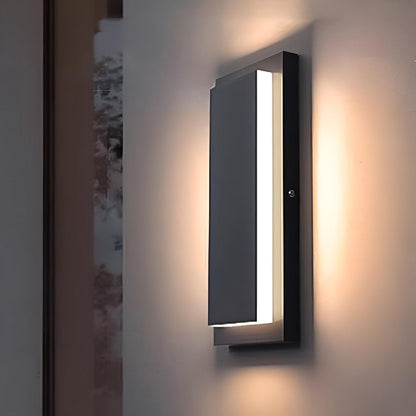 Thick Waterproof Modern LED Long Strip Outdoor Wall Porch Lights - Flare Shack