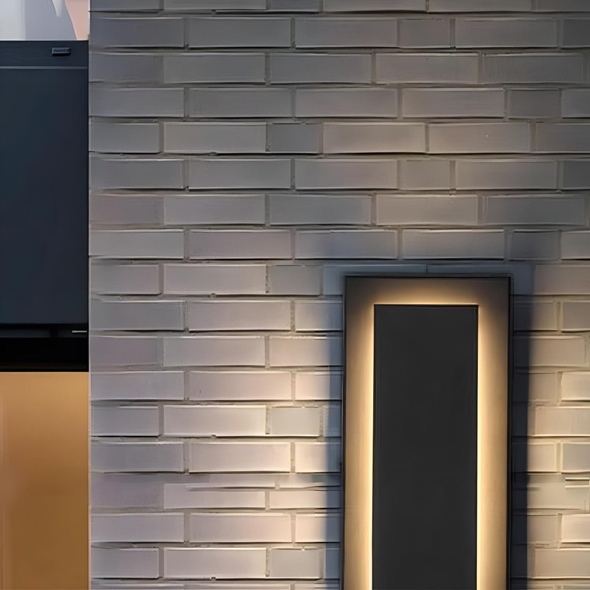Thick Waterproof Modern LED Long Strip Outdoor Wall Porch Lights - Flare Shack