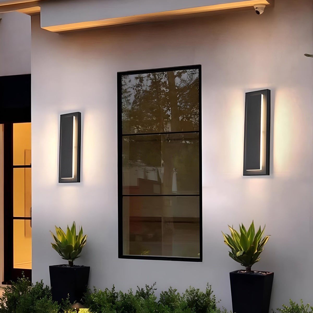 Thick Waterproof Modern LED Long Strip Outdoor Wall Porch Lights - Flare Shack