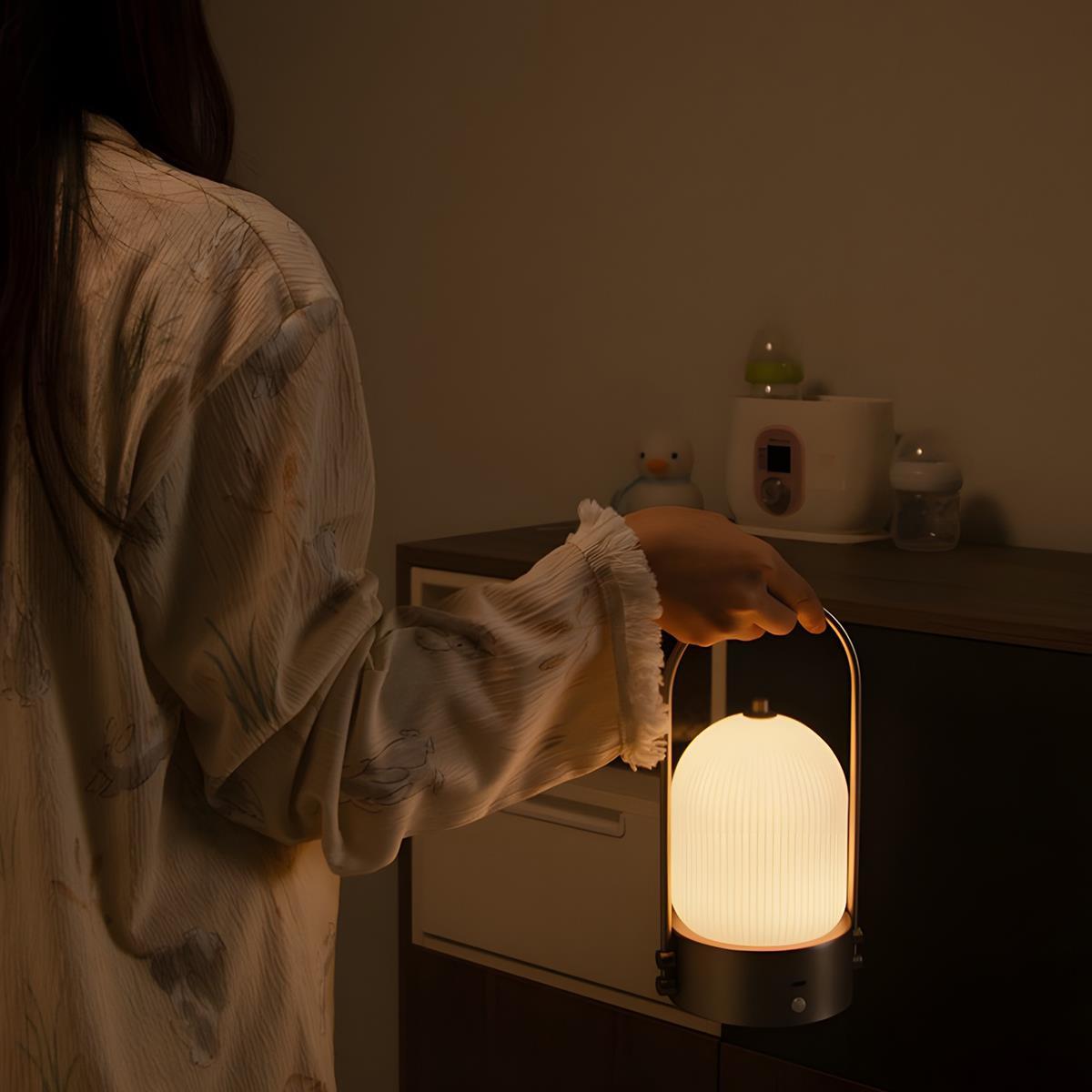 Touch Sensitive  LED Dimmable Table Lamp Rechargeable