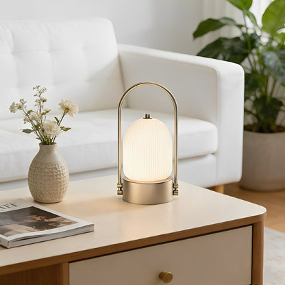 Touch Sensitive  LED Dimmable Table Lamp Rechargeable