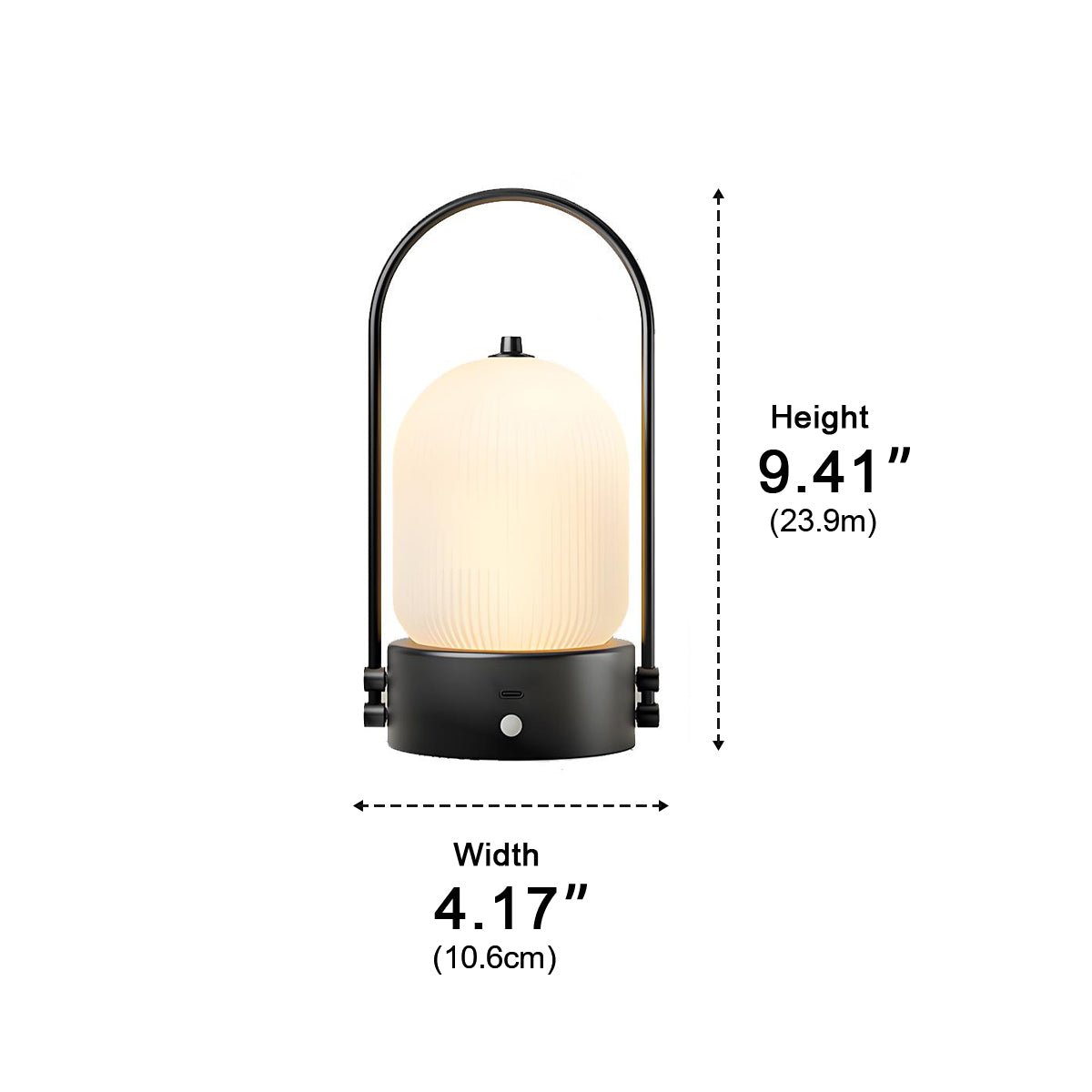Touch Sensitive  LED Dimmable Table Lamp Rechargeable