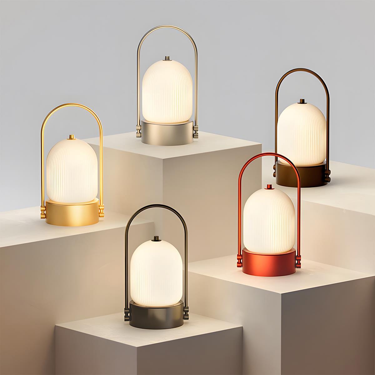 Touch Sensitive LED Dimmable Table Lamp Rechargeable - Flare Shack