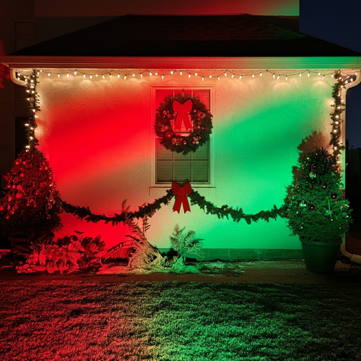 Tunable Outdoor Waterproof RGB LED Spot Light Landscape Tree Lighting With Remote Control - Flare Shack