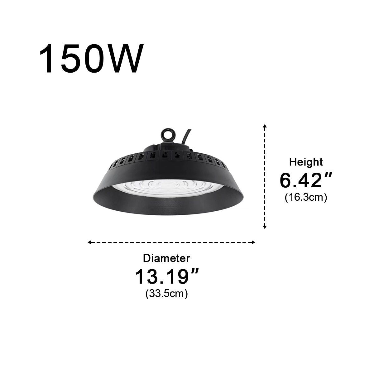 UFO Dish Outdoor Waterproof Super Bright High Power LED Floodlight Barn Light