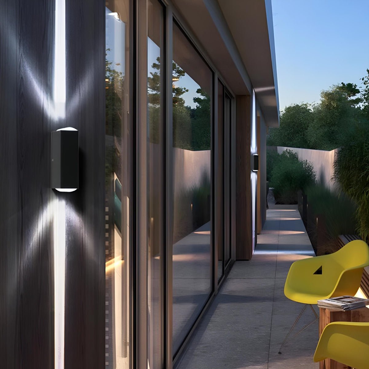 Up and Down LED Wall Light Outdoor Waterproof IP65 Interior Aluminum Corridor Stairs Lighting - Flare Shack