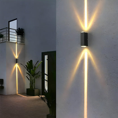 Up and Down LED Wall Light Outdoor Waterproof IP65 Interior Aluminum Corridor Stairs Lighting - Flare Shack