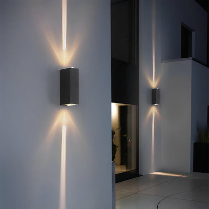 Up and Down LED Wall Light Outdoor Waterproof IP65 Interior Aluminum Corridor Stairs Lighting