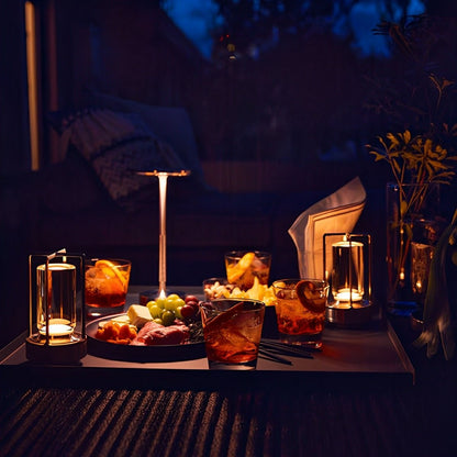 USB Dimmable Dish LED Table Lamp