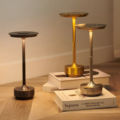 USB Dimmable Dish LED Table Lamp - Flare Shack