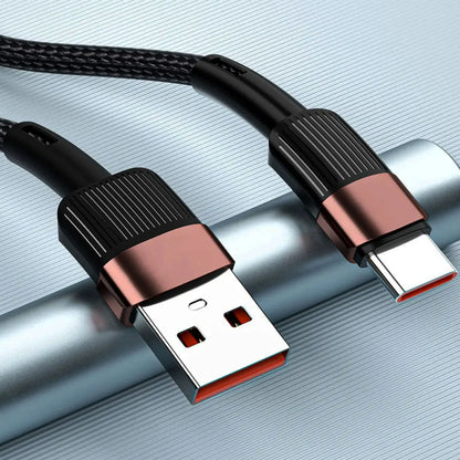 USB Type A To C Cable 10ft Braided Fast High Speed Charging